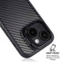 Black Carbon Fiber Specialty Texture Material iPhone 14 Plus Kickstand Case