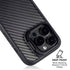 Black Carbon Fiber Specialty Texture Material iPhone 14 Pro Kickstand Case
