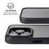 Black Carbon Fiber Specialty Texture Material iPhone 16 Pro Max Kickstand Case