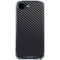 Black Carbon Fiber Specialty Texture Material iPhone 16e Clear Case