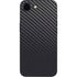 Black Carbon Fiber Specialty Texture Material iPhone 16e Skin