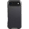 Black Carbon Fiber Specialty Texture Material iPhone 17 Air Clear Case