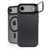 Black Carbon Fiber Specialty Texture Material iPhone 17 Air Kickstand Case