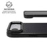 Black Carbon Fiber Specialty Texture Material iPhone 17 Air Kickstand Case