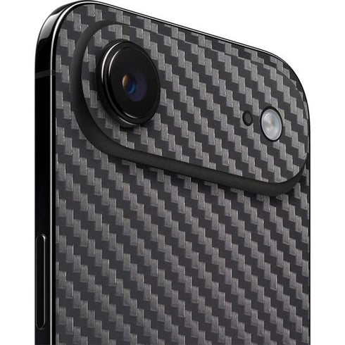 Black Carbon Fiber Specialty Texture Material iPhone 17 Air Skin
