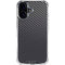 Black Carbon Fiber Specialty Texture Material iPhone 17 Clear Case