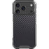 Black Carbon Fiber Specialty Texture Material iPhone 17 Pro Clear Case