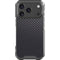 Black Carbon Fiber Specialty Texture Material iPhone 18 Pro Clear Case