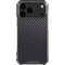 Black Carbon Fiber Specialty Texture Material iPhone 18 Pro Max Clear Case