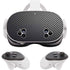 Black Carbon Fiber Specialty Texture Material Meta Quest 3S Skin