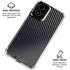 Black Carbon Fiber Specialty Texture Material Moto G Power 5G (2024) Clear Case