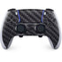 Black Carbon Fiber Specialty Texture Material PS5 DualSense Edge Pro Controller Skin