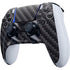 Black Carbon Fiber Specialty Texture Material PS5 DualSense Edge Pro Controller Skin