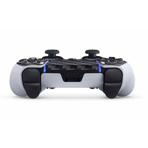 Black Carbon Fiber Specialty Texture Material PS5 DualSense Edge Pro Controller Skin