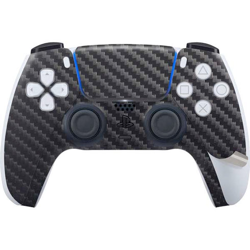 Black Carbon Fiber Specialty Texture Material PS5 Pro Bundle Skin