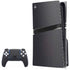 Black Carbon Fiber Specialty Texture Material PS5 Pro Disk Bundle Skin