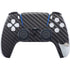 Black Carbon Fiber Specialty Texture Material PS5 Pro Disk Bundle Skin
