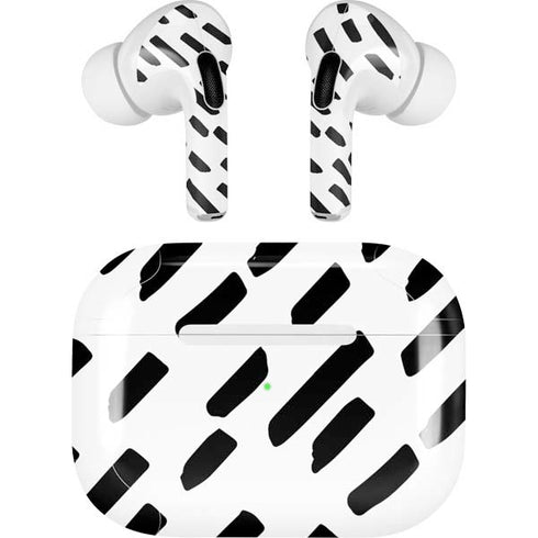 Black Dash AirPods Skins