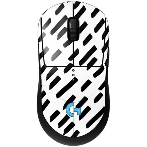 Black Dash G Pro Wireless Gaming Mouse Skin