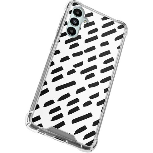Black Dash Gabb Phone 4 Clear Case