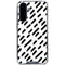 Black Dash Galaxy A36 5G Clear Case