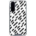 Black Dash Galaxy A36 5G Clear Case