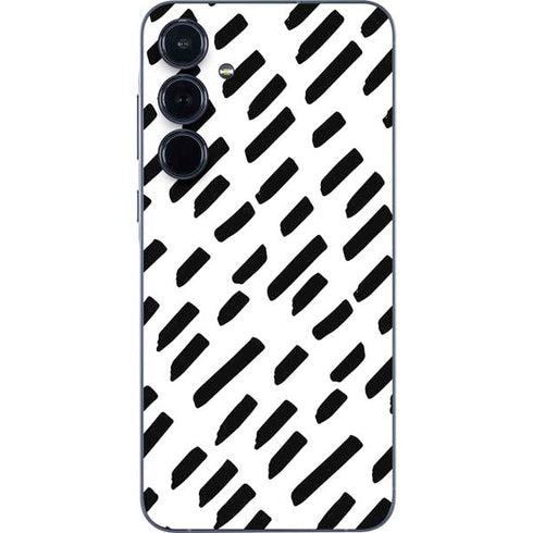 Black Dash Galaxy A55 5G Skin