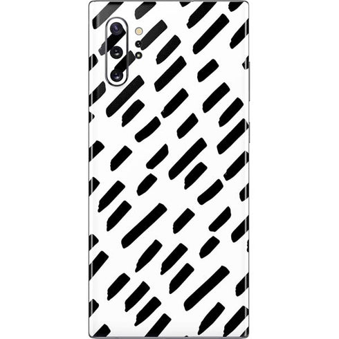 Black Dash Galaxy Note 10 Plus Skin