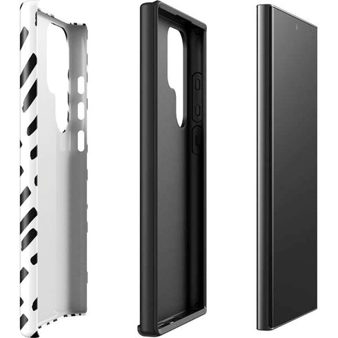 Black Dash Galaxy S23 Ultra Pro Case