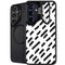 Black Dash Galaxy S25 Kickstand Case