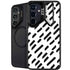 Black Dash Galaxy S25 Kickstand Case