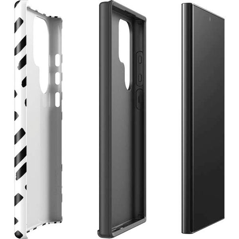 Black Dash Galaxy S25 Ultra Impact Case