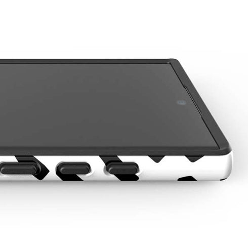 Black Dash Galaxy S25 Ultra Impact Case