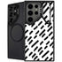 Black Dash Galaxy S24 Ultra Kickstand Case