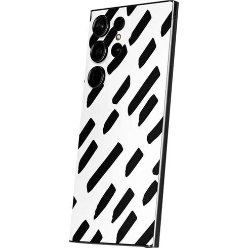 Black Dash Galaxy S25 Ultra Skin
