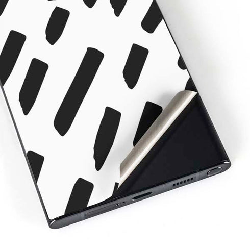 Black Dash Galaxy S25 Ultra Skin