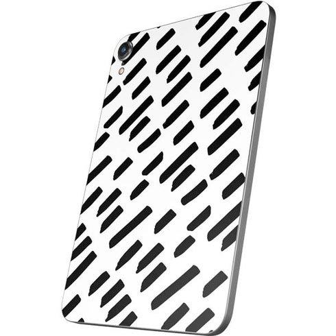 Black Dash Apple iPad Mini Skin