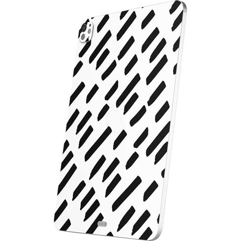 Black Dash iPad Pro 13in M4 (2024) Skin