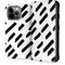 Black Dash iPhone 13 Pro Max Folio Case