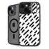 Black Dash iPhone 14 Kickstand Case
