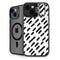 Black Dash iPhone 14 Plus Kickstand Case
