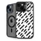 Black Dash iPhone 15 Kickstand Case