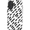 Black Dash iPhone 16 Plus Impact Case