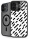 Black Dash iPhone 16 Plus Kickstand Case