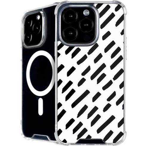 Black Dash iPhone 16 Pro MagSafe Case
