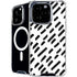 Black Dash iPhone 16 Pro MagSafe Case