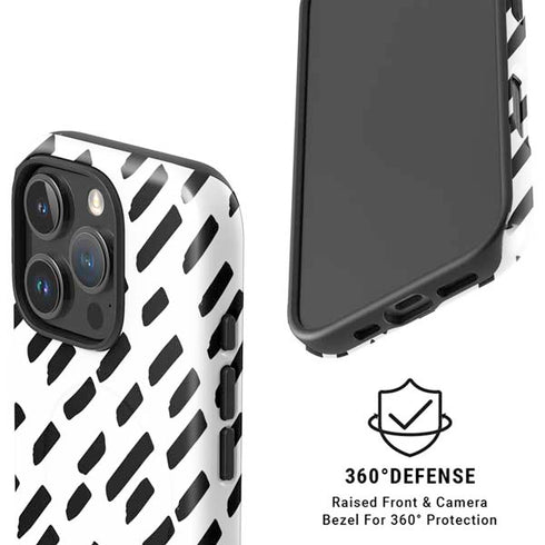 Black Dash iPhone 16 Pro Magsafe Impact Case