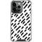 Black Dash iPhone 16 Pro Max Clear Case