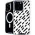 Black Dash iPhone 16 Pro Max MagSafe Case