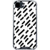 Black Dash iPhone 16e Clear Case